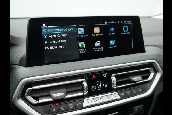 BMW X3 xDrive30e LCI FACELIFT MODEL Plug In Hybrid 293pk Dealer O.H PHEV | Trekhaak af Fabriek | Panodak | Laser LED | 360 Camera | Head Up | Lederen Sportstoelen Memory | Keyless | Apple Carplay |