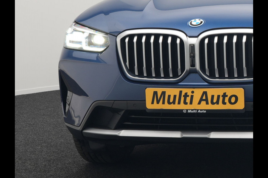 BMW X3 xDrive30e LCI FACELIFT MODEL Plug In Hybrid 293pk Dealer O.H PHEV | Trekhaak af Fabriek | Panodak | Laser LED | 360 Camera | Head Up | Lederen Sportstoelen Memory | Keyless | Apple Carplay |