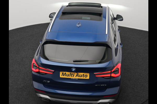 BMW X3 xDrive30e LCI FACELIFT MODEL Plug In Hybrid 293pk Dealer O.H PHEV | Trekhaak af Fabriek | Panodak | Laser LED | 360 Camera | Head Up | Lederen Sportstoelen Memory | Keyless | Apple Carplay |