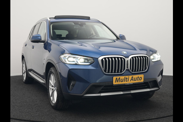 BMW X3 xDrive30e LCI FACELIFT MODEL Plug In Hybrid 293pk Dealer O.H PHEV | Trekhaak af Fabriek | Panodak | Laser LED | 360 Camera | Head Up | Lederen Sportstoelen Memory | Keyless | Apple Carplay |