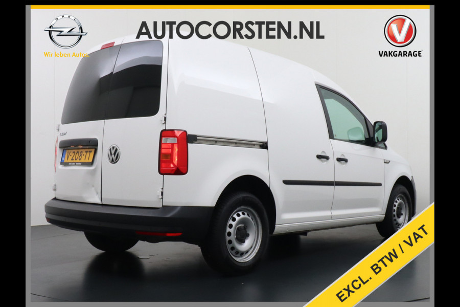 Volkswagen Caddy 2.0TDI L1H1 2X Schuifdeur Airco Cruise Control BMT Comfortline Pdc Bluetooth Achterdeuren Tussenwand Euro 6