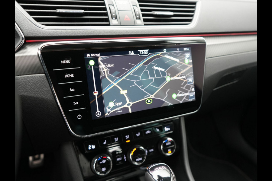 Škoda Superb Combi 1.4 TSI iV Sportline Plug In Hybrid 218pk Dealer O.H PHEV | Adaptive Cruise | 360 Camera | Alcantara Sportstoelen Memory | Canton Audio | 19"L.M | Virtual | Keyless |
