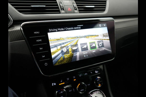 Škoda Superb Combi 1.4 TSI iV Sportline Plug In Hybrid 218pk Dealer O.H PHEV | Adaptive Cruise | 360 Camera | Alcantara Sportstoelen Memory | Canton Audio | 19"L.M | Virtual | Keyless |