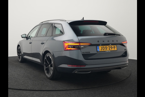 Škoda Superb Combi 1.4 TSI iV Sportline Plug In Hybrid 218pk Dealer O.H PHEV | Adaptive Cruise | 360 Camera | Alcantara Sportstoelen Memory | Canton Audio | 19"L.M | Virtual | Keyless |