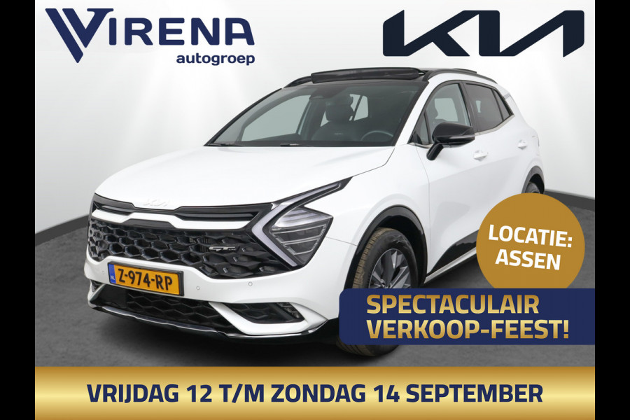Kia Sportage 1.6 T-GDi Hybrid GT-Line Airco - Apple Carplay/Android Auto - Cruise Control Adaptief - Climate Control - Dodehoekdetectie - Navigatie - Stoel/Stuur Verwarming - Fabrieksgarantie tot 06-2031