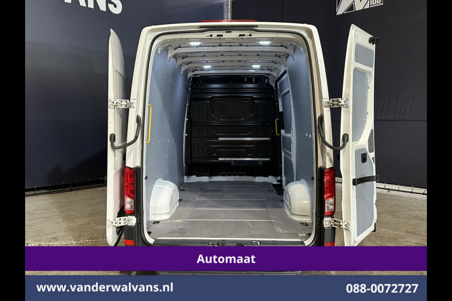Volkswagen Crafter 2.0 TDI 141pk Automaat L3H3 L2H2 Euro6 Airco | Navigatie | Apple Carplay | Cruisecontrol Android Auto, Parkeersensoren, chauffeursstoel, 3000kg trekvermogen