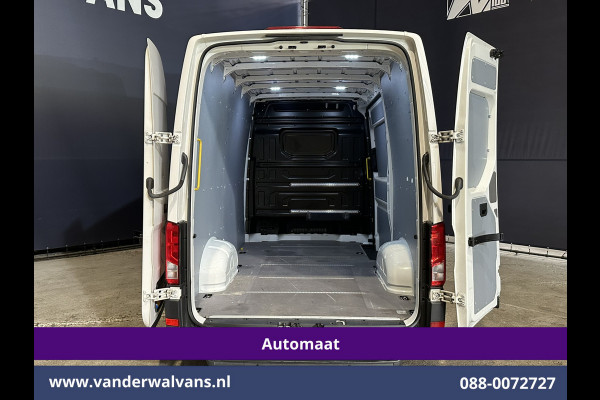 Volkswagen Crafter 2.0 TDI 141pk Automaat L3H3 L2H2 Euro6 Airco | Navigatie | Apple Carplay | Cruisecontrol Android Auto, Parkeersensoren, chauffeursstoel, 3000kg trekvermogen