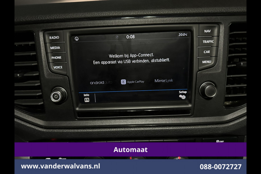 Volkswagen Crafter 2.0 TDI 141pk Automaat L3H3 L2H2 Euro6 Airco | Navigatie | Apple Carplay | Cruisecontrol Android Auto, Parkeersensoren, chauffeursstoel, 3000kg trekvermogen