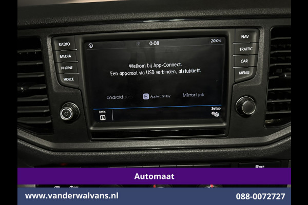 Volkswagen Crafter 2.0 TDI 141pk Automaat L3H3 L2H2 Euro6 Airco | Navigatie | Apple Carplay | Cruisecontrol Android Auto, Parkeersensoren, chauffeursstoel, 3000kg trekvermogen