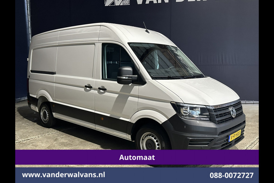 Volkswagen Crafter 2.0 TDI 141pk Automaat L3H3 L2H2 Euro6 Airco | Navigatie | Apple Carplay | Cruisecontrol Android Auto, Parkeersensoren, chauffeursstoel, 3000kg trekvermogen