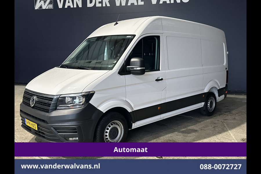 Volkswagen Crafter 2.0 TDI 141pk Automaat L3H3 L2H2 Euro6 Airco | Navigatie | Apple Carplay | Cruisecontrol Android Auto, Parkeersensoren, chauffeursstoel, 3000kg trekvermogen