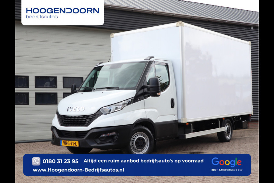 Iveco Daily 35S14 - 136pk Euro 6 Bakwagen - Dhollandia Klep + Zijdeur - Airco - Camera