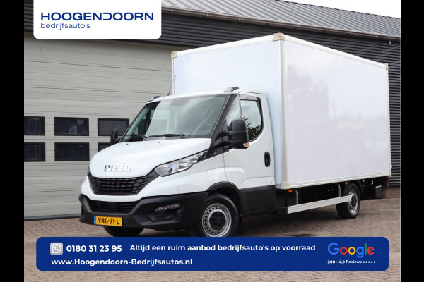 Iveco Daily 35S14 - 136pk Euro 6 Bakwagen - Dhollandia Klep + Zijdeur - Airco - Camera