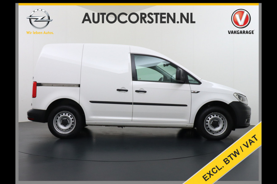 Volkswagen Caddy 2.0TDI L1H1 2X Schuifdeur Airco Cruise Control BMT Comfortline Pdc Bluetooth Achterdeuren Tussenwand Euro 6