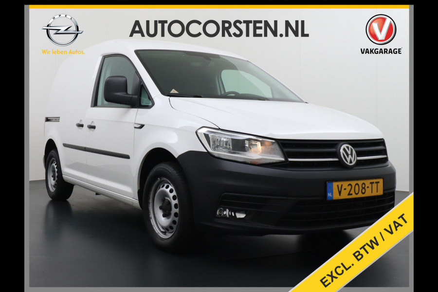 Volkswagen Caddy 2.0TDI L1H1 2X Schuifdeur Airco Cruise Control BMT Comfortline Pdc Bluetooth Achterdeuren Tussenwand Euro 6