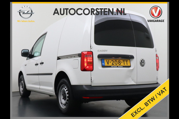 Volkswagen Caddy 2.0TDI L1H1 2X Schuifdeur Airco Cruise Control BMT Comfortline Pdc Bluetooth Achterdeuren Tussenwand Euro 6