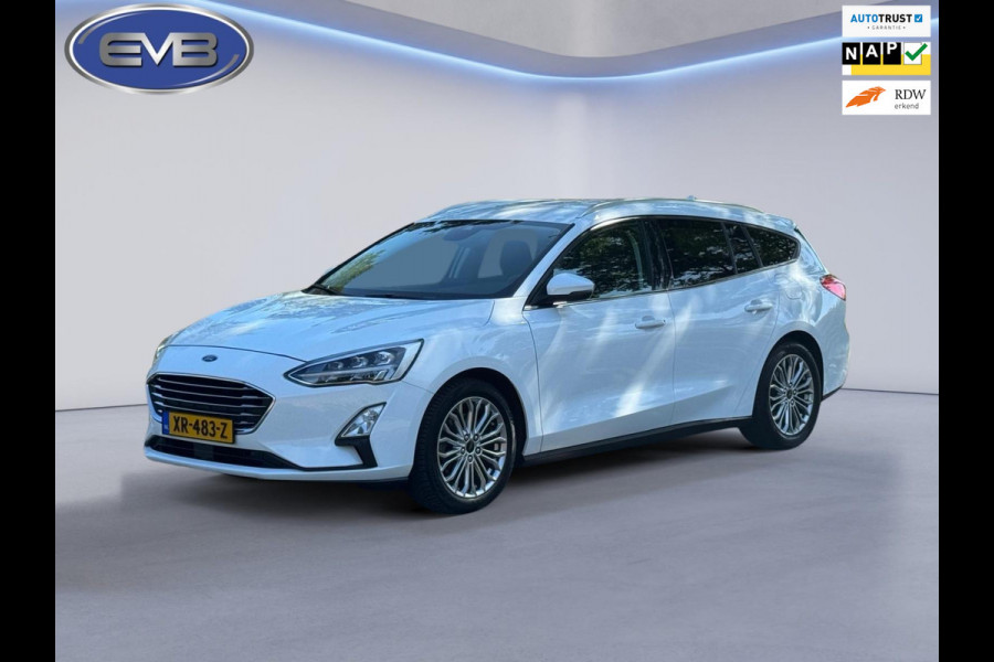 Ford FOCUS Wagon 1.0 EcoBoost 125 pk Titanium Business, achteruitrijcamera, trekhaak, stoel-stuurverwarming, nl auto met nap