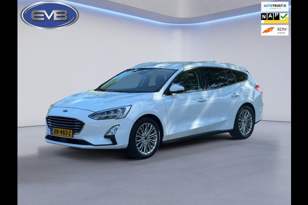 Ford FOCUS Wagon 1.0 EcoBoost 125 pk Titanium Business, achteruitrijcamera, trekhaak, stoel-stuurverwarming, nl auto met nap