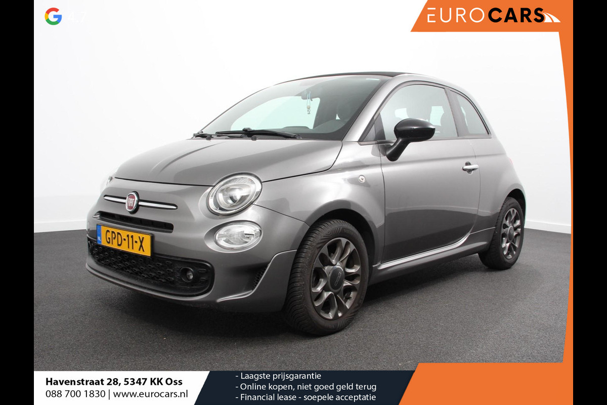 Fiat 500C 1.0 70pk Hybrid Connect Navigatie Apple Carplay/Android Auto Airco Cruise Control