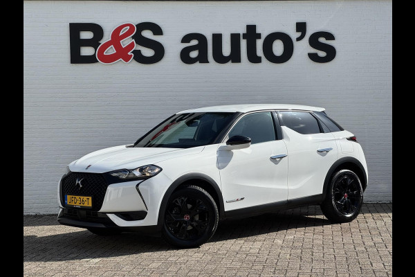 DS DS 3 Crossback 1.2 Performance Line+ Leder alcantara Camera Carplay Cruise Navigatie Clima