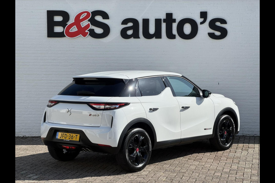 DS DS 3 Crossback 1.2 Performance Line+ Leder alcantara Camera Carplay Cruise Navigatie Clima