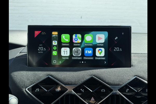 DS DS 3 Crossback 1.2 Performance Line+ Leder alcantara Camera Carplay Cruise Navigatie Clima
