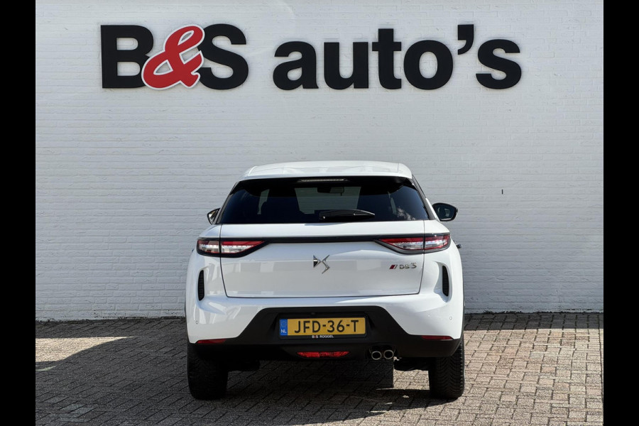 DS DS 3 Crossback 1.2 Performance Line+ Leder alcantara Camera Carplay Cruise Navigatie Clima