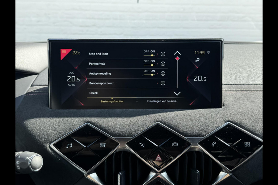 DS DS 3 Crossback 1.2 Performance Line+ Leder alcantara Camera Carplay Cruise Navigatie Clima