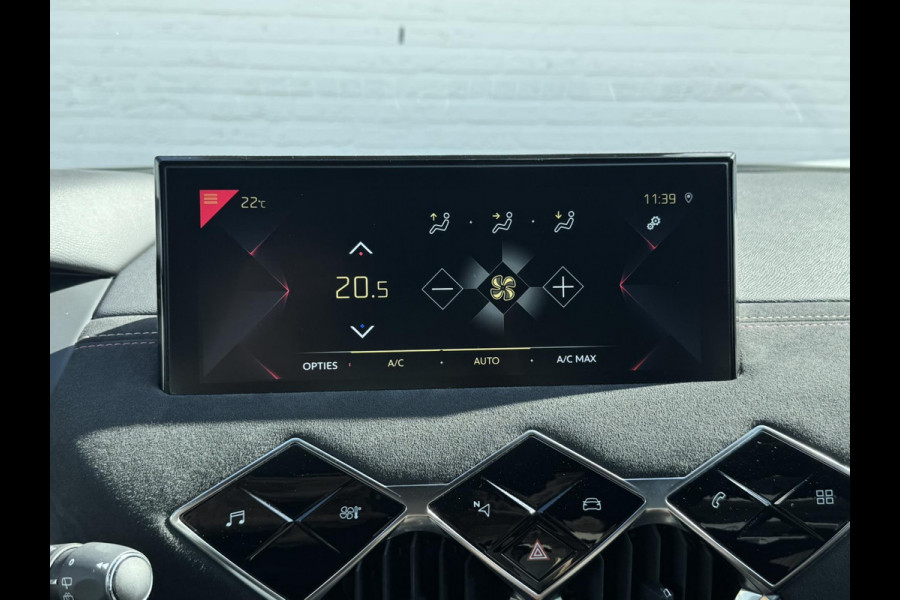 DS DS 3 Crossback 1.2 Performance Line+ Leder alcantara Camera Carplay Cruise Navigatie Clima