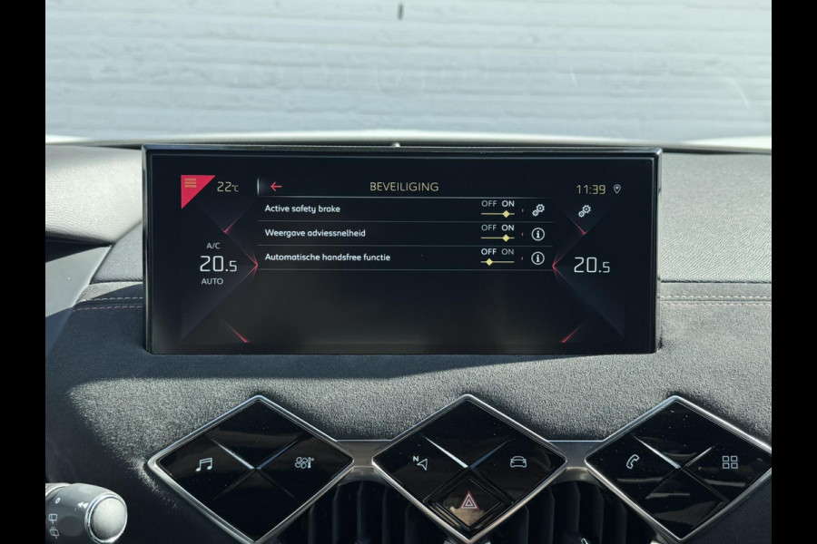 DS DS 3 Crossback 1.2 Performance Line+ Leder alcantara Camera Carplay Cruise Navigatie Clima