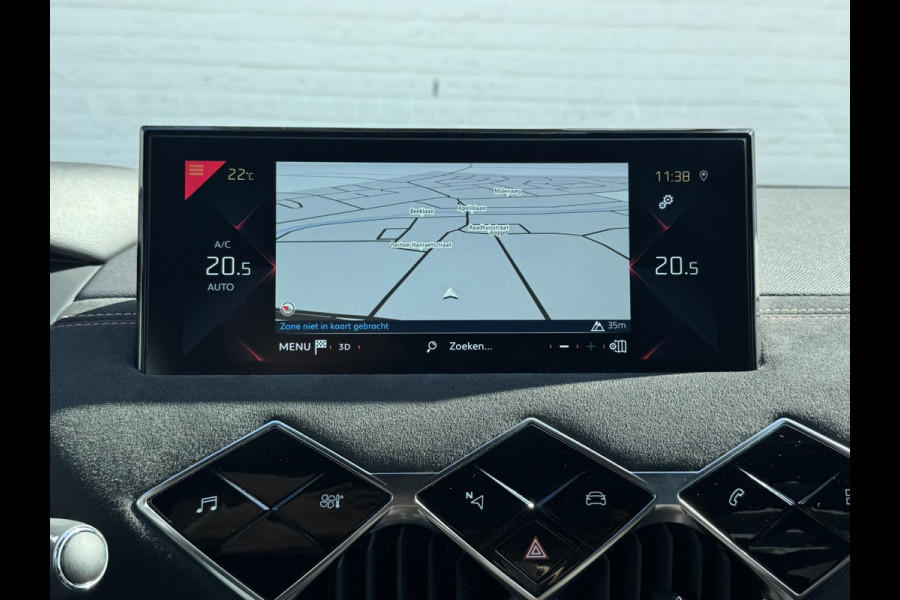 DS DS 3 Crossback 1.2 Performance Line+ Leder alcantara Camera Carplay Cruise Navigatie Clima