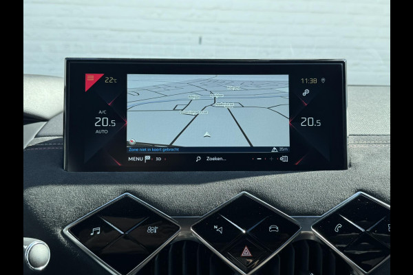 DS DS 3 Crossback 1.2 Performance Line+ Leder alcantara Camera Carplay Cruise Navigatie Clima