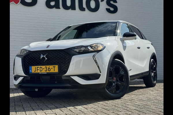 DS DS 3 Crossback 1.2 Performance Line+ Leder alcantara Camera Carplay Cruise Navigatie Clima