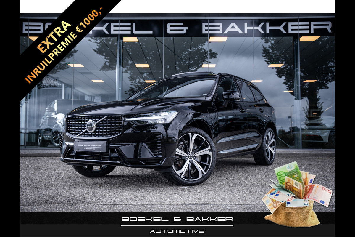 Volvo XC60 2.0 T6 Recharge AWD Plus Dark Black Edition Panodak ** Harman & Kardon ** 360 camera
