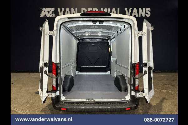 Ford Transit 2.0 TDCI 131pk L3H2 Euro6 ** Airco | Camera | Navigatie | Apple Carplay | Cruisecontrol Android Auto, Verwarmde voorruit, Stoelverwarming, Parkeersensoren, Bijrijdersbank
