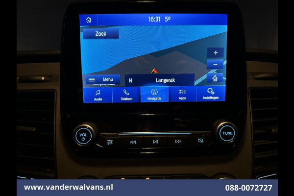 Ford Transit 2.0 TDCI 131pk L3H2 Euro6 ** Airco | Camera | Navigatie | Apple Carplay | Cruisecontrol Android Auto, Verwarmde voorruit, Stoelverwarming, Parkeersensoren, Bijrijdersbank