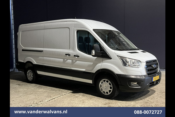Ford Transit 2.0 TDCI 131pk L3H2 Euro6 ** Airco | Camera | Navigatie | Apple Carplay | Cruisecontrol Android Auto, Verwarmde voorruit, Stoelverwarming, Parkeersensoren, Bijrijdersbank