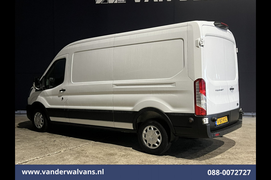 Ford Transit 2.0 TDCI 131pk L3H2 Euro6 ** Airco | Camera | Navigatie | Apple Carplay | Cruisecontrol Android Auto, Verwarmde voorruit, Stoelverwarming, Parkeersensoren, Bijrijdersbank