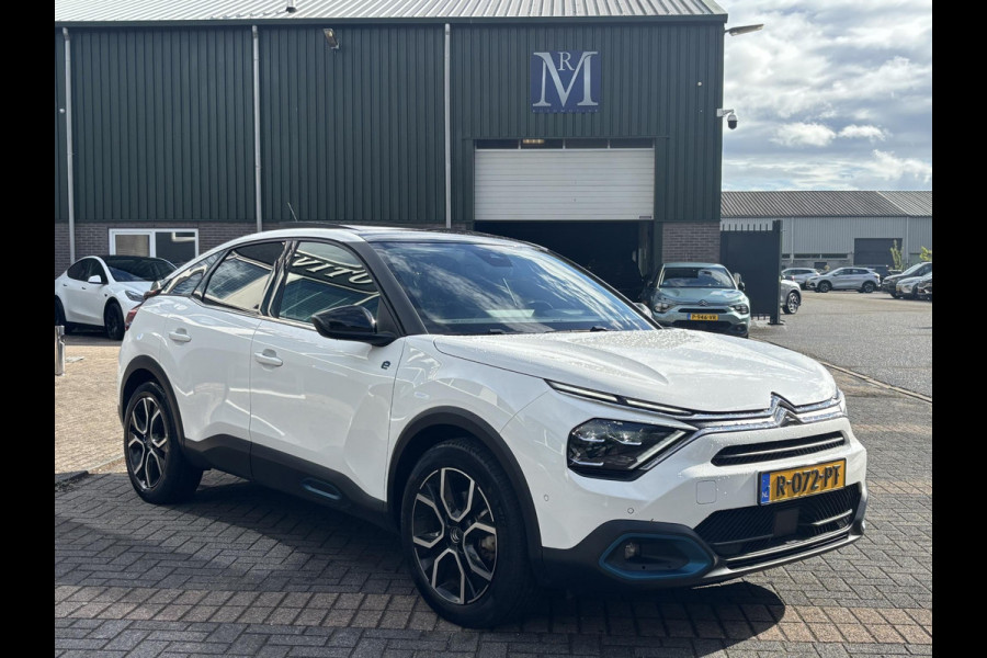 Citroën Ë-C4 Shine 50 kWh VAN: 19.400,- VOOR: 17.770,- UW HERFSTVOORDEEL: 1.630,- EURO | ORIG.NL AUTO | DEALER ONDERHOUDEN | RIJKLAARPRIJS INCL. 12MND BOVAG | LEDERPAKKET MET ELECTR STOEL |