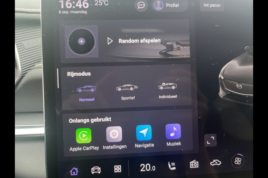 Mazda 6e Takumi 68.8 kWh, 258pk, 1500kg trekgewicht