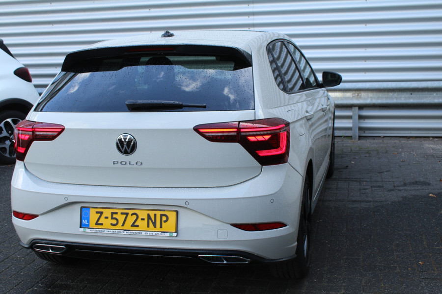 Volkswagen Polo 1.0 TSI 96pk R-Line DSG7 NL-Auto NAP Panoramadak Clima Cruise Navi Camera Dig. Cockpit IQ Light 16"LMV