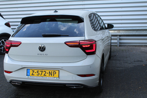 Volkswagen Polo 1.0 TSI 96pk R-Line DSG7 NL-Auto NAP Panoramadak Clima Cruise Navi Camera Dig. Cockpit IQ Light 16"LMV