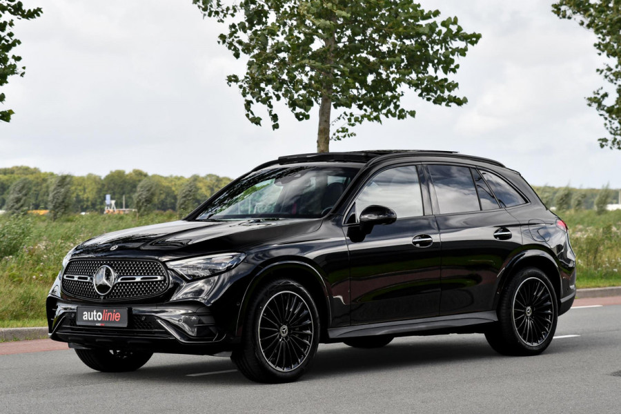 Mercedes-Benz GLC 300e 4MATIC AMG. Luchtv, NappaLeder, 4W sturing, Pano, Digital, Memory, Distro+, 360, HUD, Burm, Keyless!