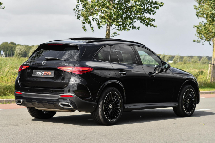 Mercedes-Benz GLC 300e 4MATIC AMG. Luchtv, NappaLeder, 4W sturing, Pano, Digital, Memory, Distro+, 360, HUD, Burm, Keyless!