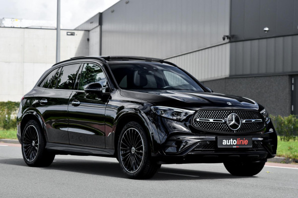 Mercedes-Benz GLC 300e 4MATIC AMG. Luchtv, NappaLeder, 4W sturing, Pano, Digital, Memory, Distro+, 360, HUD, Burm, Keyless!
