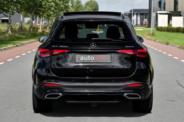 Mercedes-Benz GLC 300e 4MATIC AMG. Luchtv, NappaLeder, 4W sturing, Pano, Digital, Memory, Distro+, 360, HUD, Burm, Keyless!