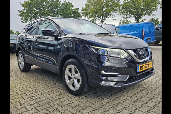 Nissan QASHQAI 1.2 Business Edition 115 pk Automaat | Led verlichting | Panoramadak | Half leder | 360 camera | Stoelverwarming | Trekhaak | Perfect onderhouden etc.