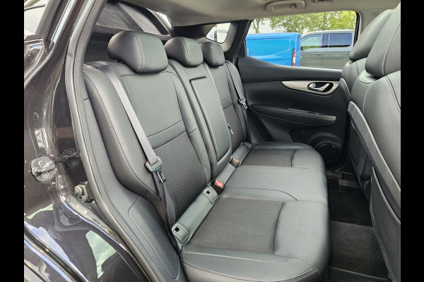 Nissan QASHQAI 1.2 Business Edition 115 pk Automaat | Led verlichting | Panoramadak | Half leder | 360 camera | Stoelverwarming | Trekhaak | Perfect onderhouden etc.