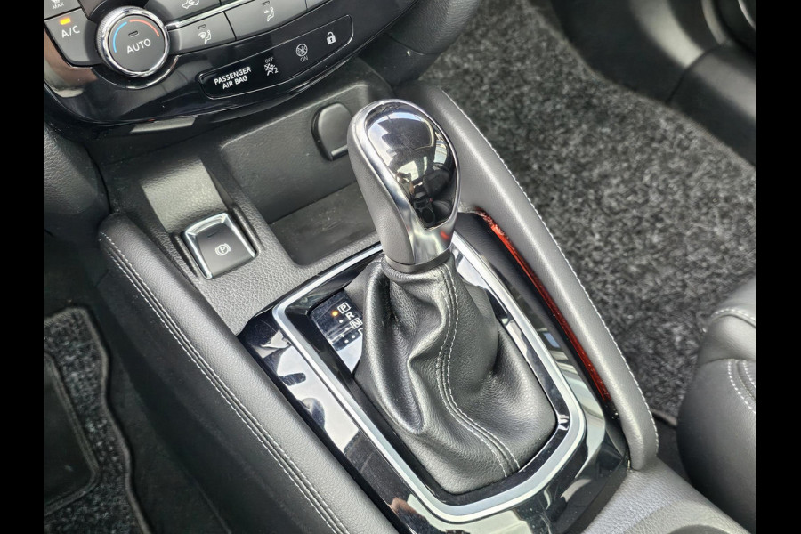 Nissan QASHQAI 1.2 Business Edition 115 pk Automaat | Led verlichting | Panoramadak | Half leder | 360 camera | Stoelverwarming | Trekhaak | Perfect onderhouden etc.
