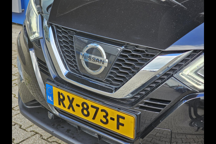 Nissan QASHQAI 1.2 Business Edition 115 pk Automaat | Led verlichting | Panoramadak | Half leder | 360 camera | Stoelverwarming | Trekhaak | Perfect onderhouden etc.